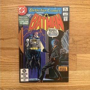 DC Batman Detective Comics #520 Newsstand Variant (DC Comics November 1982)